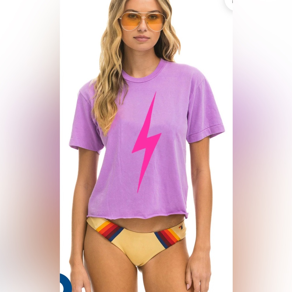 Aviator Nation Bolt Boyfriend T